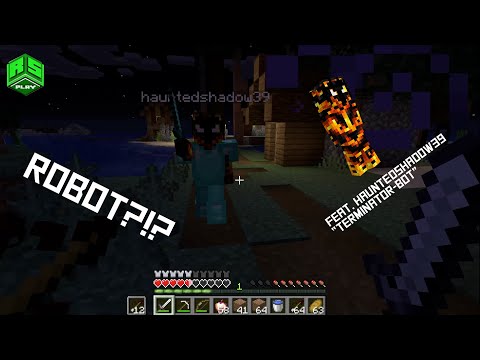 Me vs. Highly intelligent Dream-bot in Minecraft