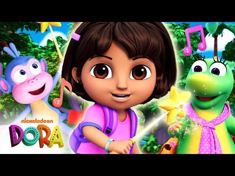 Sing The Magic Song with Dora & Boots! 🪄 BRAND NEW SCENE | Dora & Friends