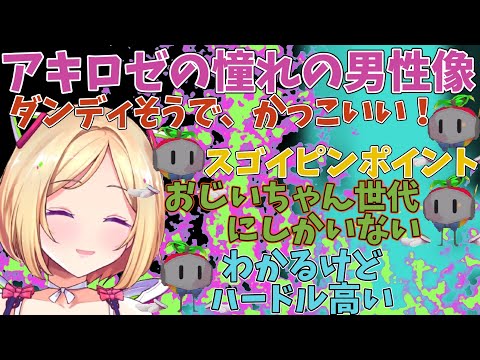 【2022/12/06】誰も達成できないような高い理想の憧れの人について語るアキロゼ【アキロゼ/ホロライブ切り抜き】