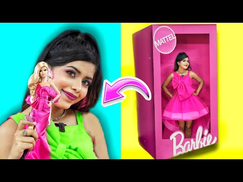 Living like a Real life BARBIE for 24 Hours!! *Funny Public Reaction*