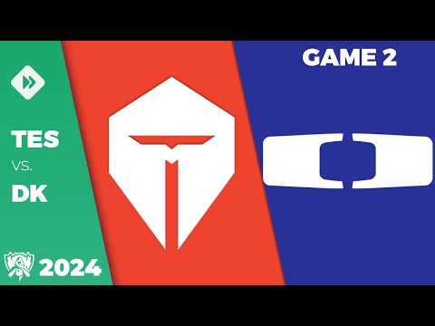 ⁠Top Esports vs Dplus KIA, Game 2 | World Championship 2024 Swiss Stage Day 6 | TES vs DK G2