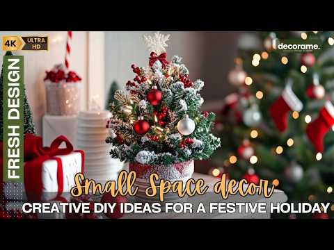 Small Space & Office Christmas Decor: Creative DIY Ideas for a Festive Holiday Transformation