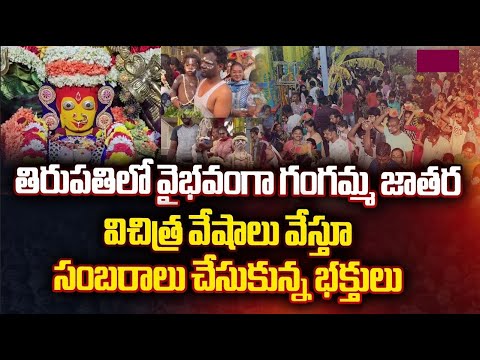 తిరుపతి గంగమ్మ జాతర | Gangamma | Tirupati 2024 | The Devotional Time  #tirupatigangammajatara