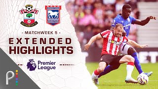 Southampton v. Ipswich Town | PREMIER LEAGUE HIGHLIGHTS | 9/21/2024 | NBC Sports