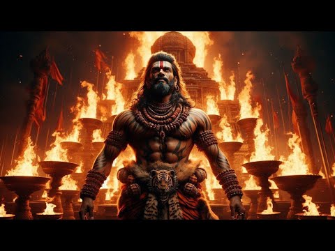 Lord Mahakaal: The Fiery Protector - Epic AI-Generated Visual Storytelling