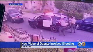 Caught On Camera: Shootout Between LA County Sheriff's Deputies And Robbery Suspects In Lynwood