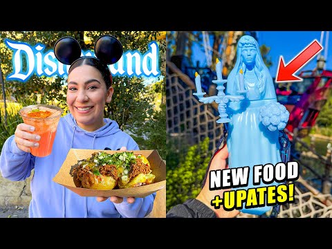 ✨ (NEW!) The BEST 2025 Disneyland Food EVER?! | New Updates, Merch, Haunted Mansion Bride + MORE!