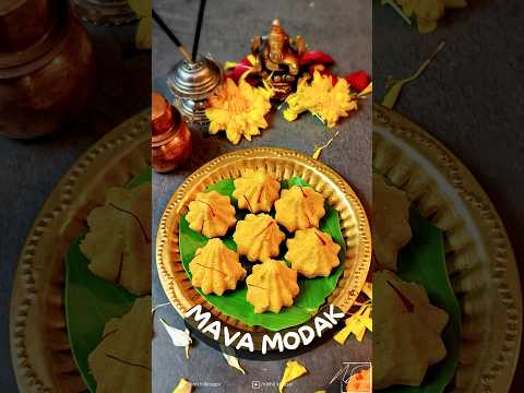 Modak | Mawa Modak | Home Made Mawa | Kesar Modak | Modak Recipe | Modak at Home | #shorts