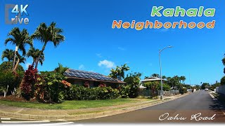 KAHALA NEIGHBORHOOD | KAHALA LUXURY TOWN | Oahu Neighborhood  🌴 Oahu, Hawaii 4K Driving