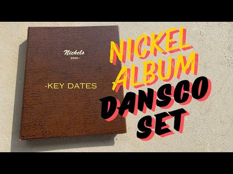 ❗️Dansco Nickel Album Coin Collection. Buffalos, V-Nickels, and Silver War Nickels with Keys Dates❗️