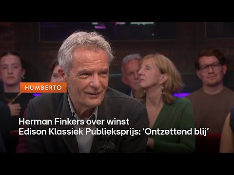 Herman Finkers over winst Edison Klassiek Publieksprijs: ‘Ontzettend blij’ | HUMBERTO