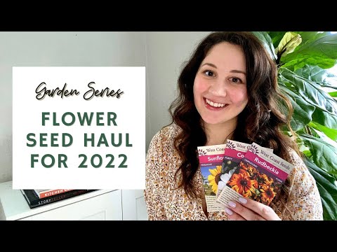 Flower Seed Haul 2022 🌱🌼 | GARDEN SERIES