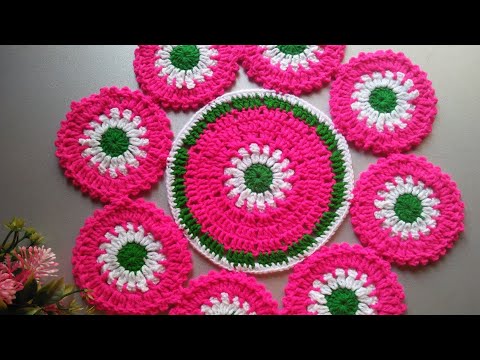 New Thalposh Design 💫 Unique And Beautiful Tablemat 💫 Crochet