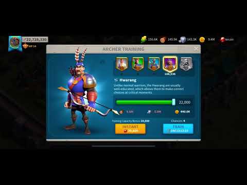 Rise of Kingdoms - Training 88,000 Troops in 2 Minutes