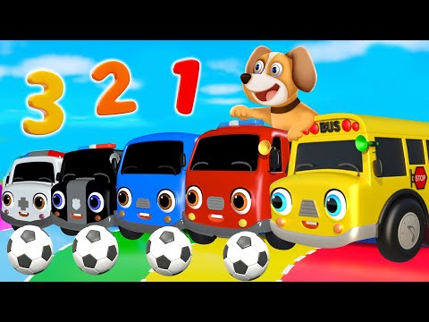 Five Little Babies | Five Little Monkeys | Nursery Rhymes & Kids Songs - Baby Car Songs TV