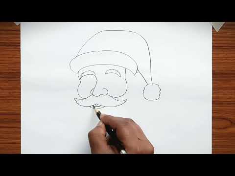 How to draw Santa Claus 🎅🎄 | Santa claus easy sketching