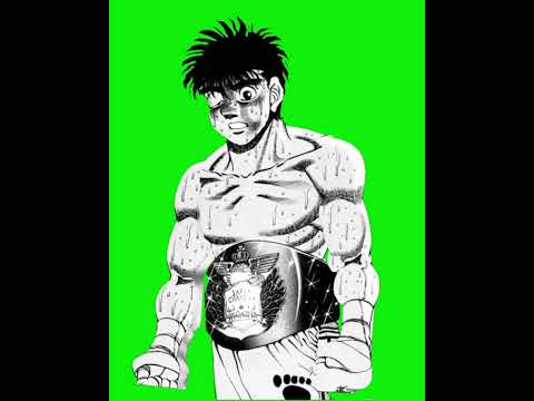 Hajimenoippo Manga Animation Green Screen Pt.1 ( check desc )