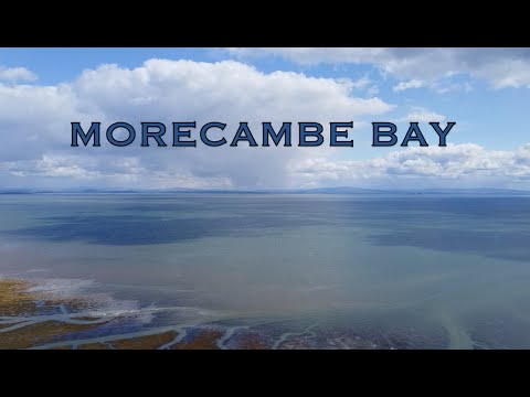 Morecambe Bay (4K DRONE) - Fly above the Bay following the coast from Cumbria to Lancashire