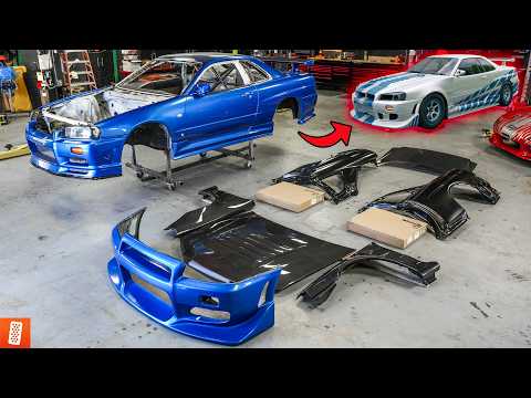 Building a Modern Day (Fast & Furious) R34 Skyline - Part 2