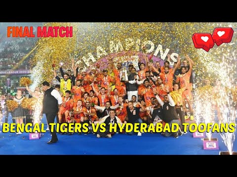 HYDERABAD TOOFANS VS SARCHI RARH BENGAL TIGERS // FINAL MATCH HIGHLIGHTS // HOCKEY INDIA LEAGUE