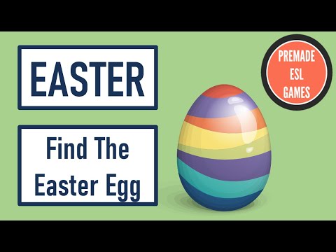 Easter | Can You Find The Easter Egg? | English Classroom Searching Game | Hidden Item