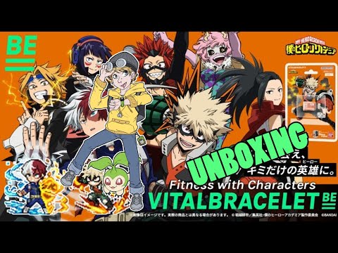 Vital Bracelet BE MEMORY My Hero Academia Vol2 Unboxing and Startup