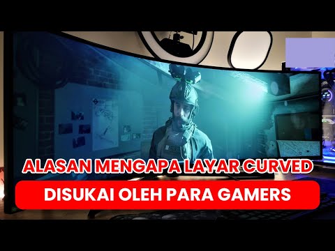 Ini Dia Alasan Mengapa Layar Curved Disukai Oleh Para Gamers