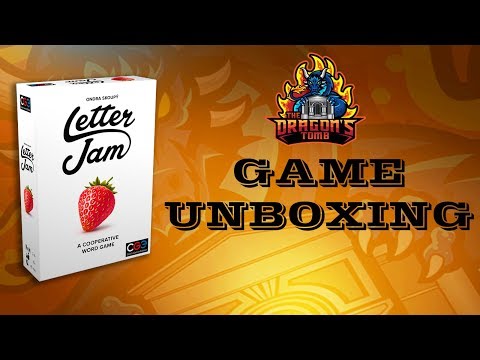 Letter Jam - Game Unboxing