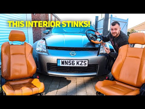 MY HIGH MILEAGE 350Z INTERIOR GETS TRANSFORMED