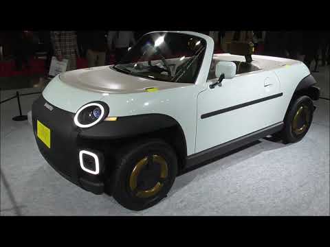 Daihatsu New OSANPO 2023 Compact BEV (Battery Electric Vehicle) Light Convertible Car