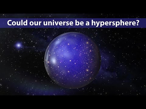 It really seems like our universe could be part of a hypersphere, but... it's probably not