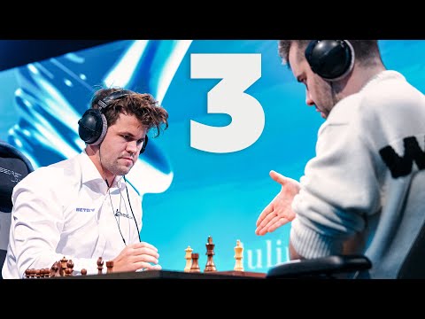 Magnus Carlsen vs. Ian Nepomniachtchi | Game 3 | Champions Chess Tour Finals