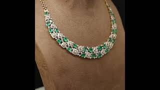 Zambian Emerald and diamond baguette #highjewellery gem-set by designer  Harshad Soni