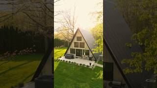 Aesthetic White Luxury A-Frame Cabin Airbnb w/ Open Concept Design!