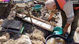 Here's Practical Gold Mining / Tons of Gold Are Extracted from Rivers and Streams with This Method