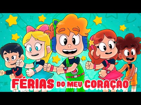 Férias do Meu Coração - Gato Galactico | Clipe de Música em Desenho Animado para Crianças