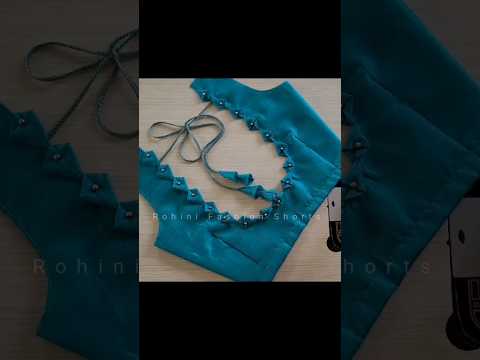 Model blouse design cutting and stitching #shorts #shortsvideo #rohinifashionshorts