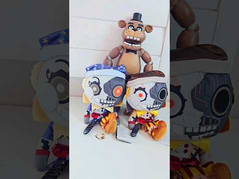 Unboxing FNAF Plush Figures 😱 #fnaf #fivenightsatfreddys #fnafmemes