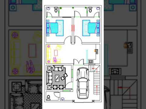 2D House planning #shortvideo #viralvideo