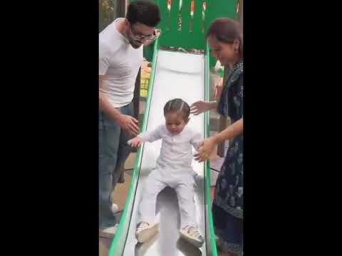 Zayn Slide Ride..😍#zayndhoopar #dheerajdhoopar #vinnyaroradhoopar