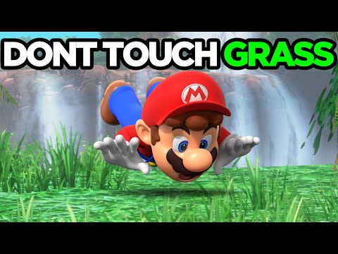 Can I avoid touching grass in every Mario game?