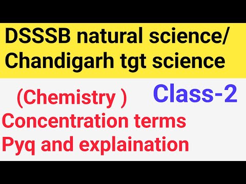 DSSSB tgt Natural Science preparation ||Dsssb natural science previous year |Dsssb |chandigarh tgt