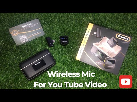 Wireless Mic For You tube || Mic for iPhone And type c Both || Best wireless Mic for vlogging