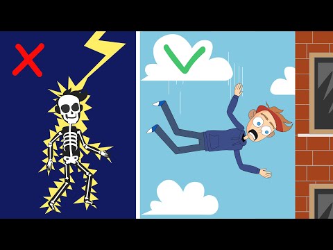 Survival Tips: Falling From Heights, Falling Elevator & Lighting Strike