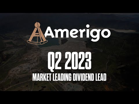 Amerigo Resources Q2 2023 Results – Industry Leading 8% Dividend Yield Well Supported