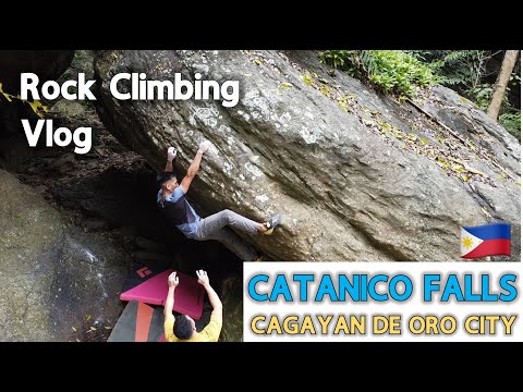 Bouldering in Catanico Falls- Cagayan De Oro City, Philippines | Vlog #84