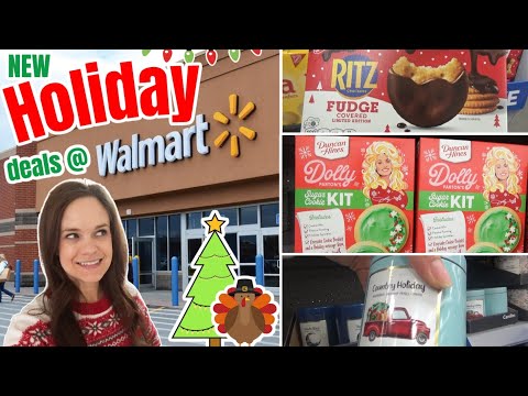 What's NEW for Christmas at Walmart! Food items & more! 🎄 French Dip Biscuits & Chocolate Tarts