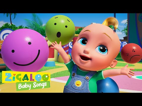 Emotions and Feelings Song with Johnny and Friends and more Kids Videos by Zigaloo Baby Songs