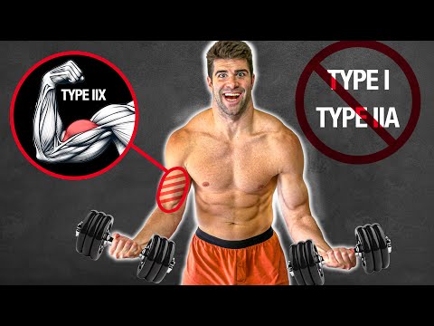 Only FAST TWITCH Muscle Fiber Training For A Month (Type IIx)