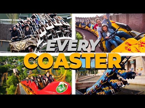 All Roller Coasters at Parc Asterix RANKED! (With On-Ride Povs)